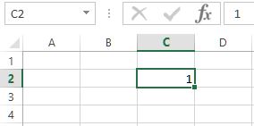 Excel cell